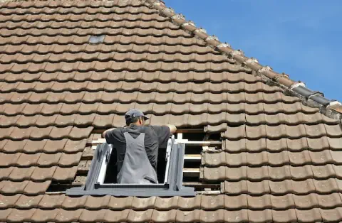 Pose de velux - Villedoux